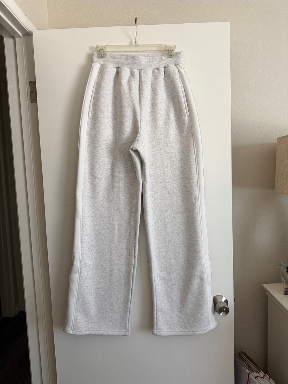 Will The Label Fleece Wide Leg Jogger